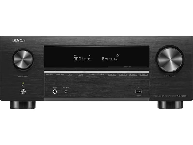 Denon AV-Verstärker AVC-X3800H Schwarz