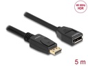 Delock Verlängerungskabel 4K 60 Hz DisplayPort - DisplayPort, 5 m