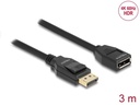 Delock Verlängerungskabel 4K 60 Hz DisplayPort - DisplayPort, 3 m