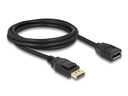 Delock Verlängerungskabel 4K 60 Hz DisplayPort - DisplayPort, 2 m