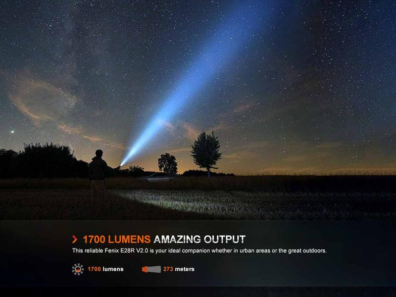 Fenix Taschenlampe E28R V2.0 1700 Lumen