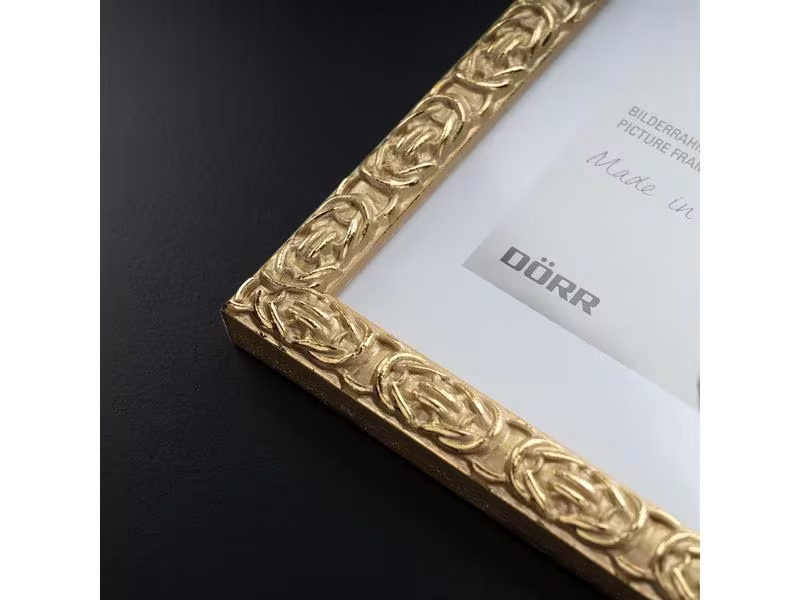 Dörr Bilderrahmen Ornament Gold, 13 x 18 cm