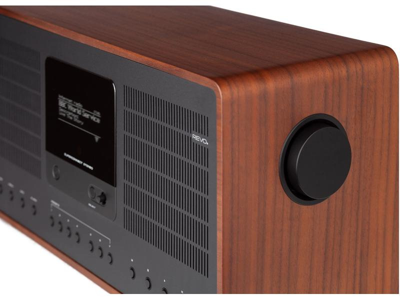 Revo DAB+ Radio Superconnect Stereo Schwarz