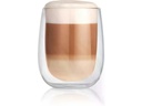 GOURMETmaxx Latte Macchiato Becher 350 ml, 2 Stück, Transparent
