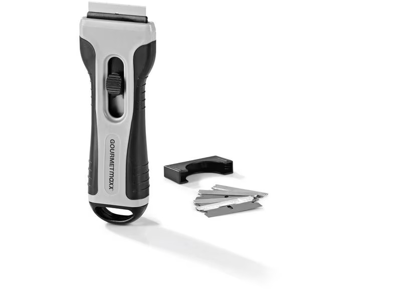 GOURMETmaxx Glaskeramikschaber 4 Ersatzklingen