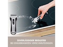 GOURMETmaxx Glaskeramikschaber 4 Ersatzklingen