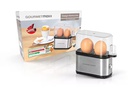 GOURMETmaxx Eierkocher Kompakt 2.0 Silber, 2 Eier