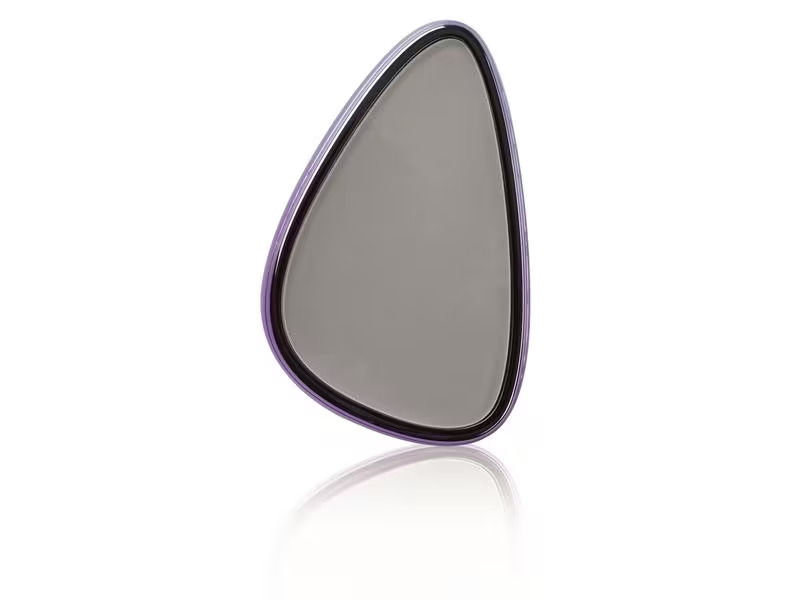 Vitalmaxx Haarentferner Nano-Glas lila, 1 Stück