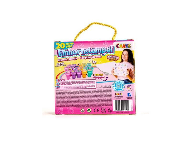 Craze Einhornstempel 20 Stück