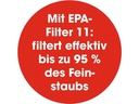 CLEANmaxx Akku-Hand- und Stielsauger Blau/Silber