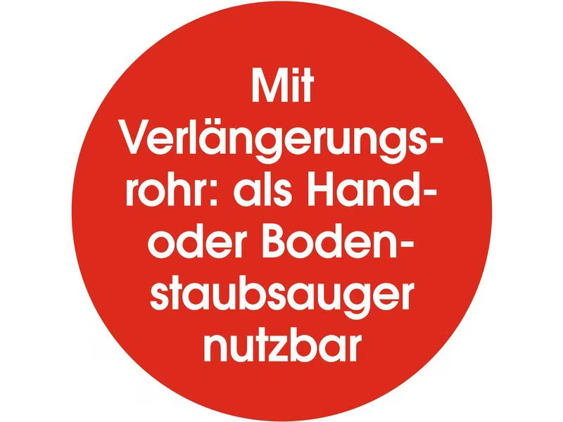 CLEANmaxx Akku-Hand- und Stielsauger Blau/Silber
