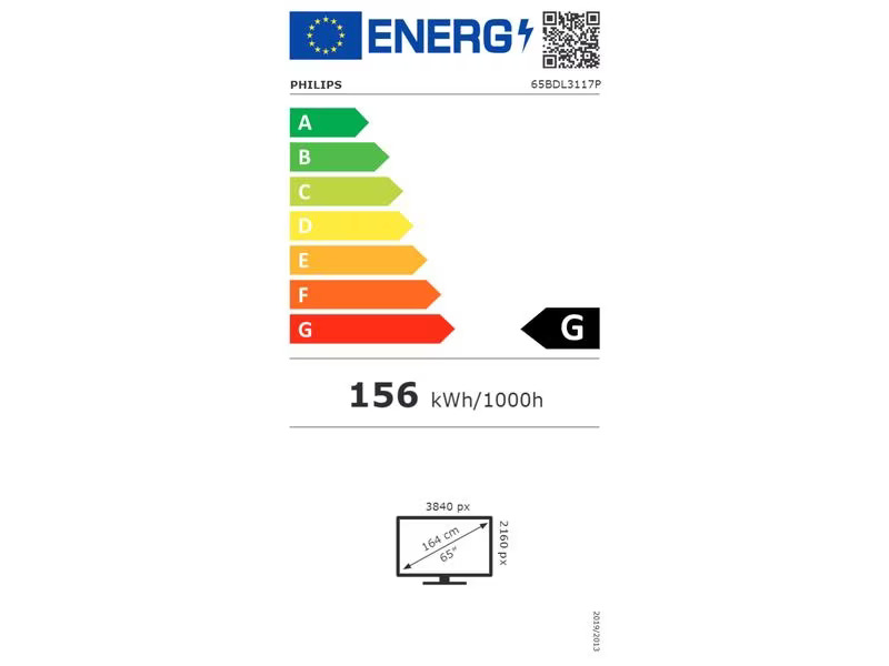 Philips Public Display P-Line 65BDL3117P/00 65