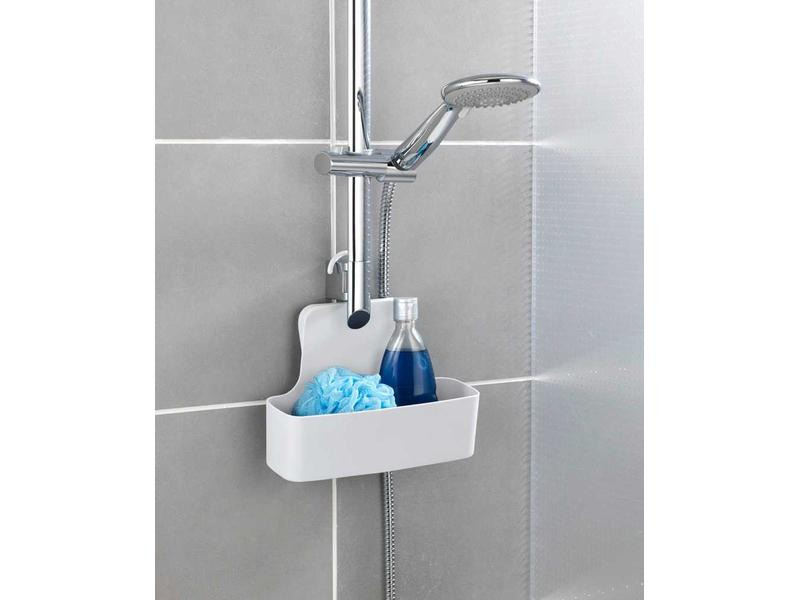Wenko Duschmittelhalter Barcelona Weiss