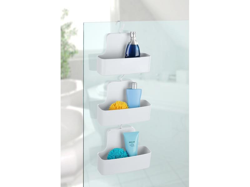 Wenko Duschmittelhalter Barcelona Weiss