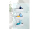 Wenko Duschmittelhalter Barcelona Weiss