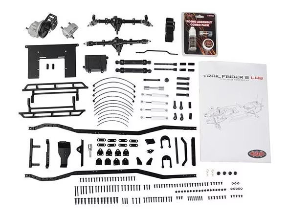 RC4WD Scale Crawler Trail Finder 2 LWB Chassis Bausatz, 1:10