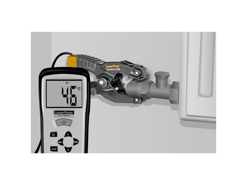 Laserliner Temperaturfühler ThermoSensor Clamp