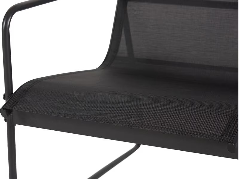 Schou Loungeset Theodor, Set 4-teilig, Schwarz