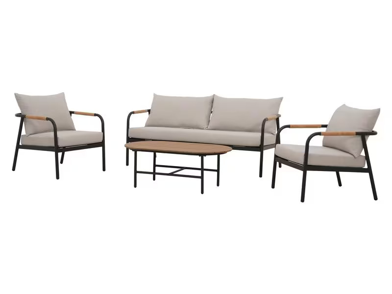 Schou Loungeset Olga, Set 5-teilig, Kork