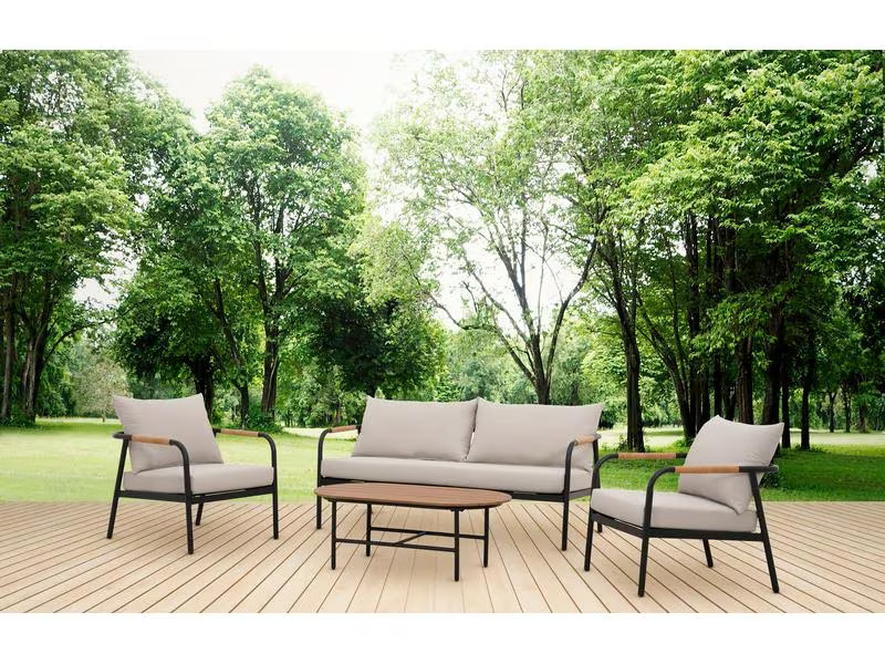 Schou Loungeset Olga, Set 5-teilig, Kork