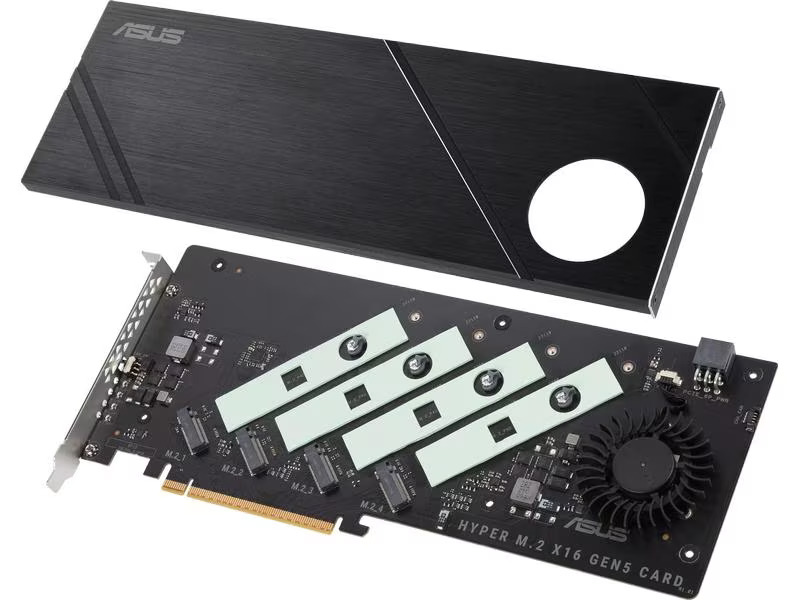 ASUS Hyper M.2 x16 Gen5 Card