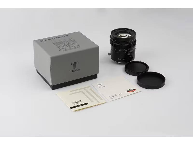 TTArtisan Festbrennweite Tilt 50mm F/1.4 – MFT