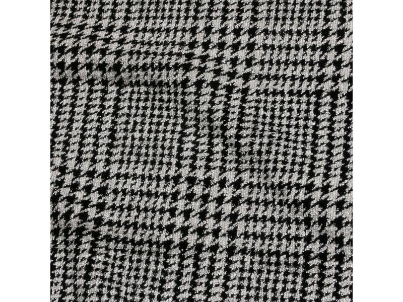 Möve Handtuch Brooklyn 50 x 100 cm, Schwarz/Weiss