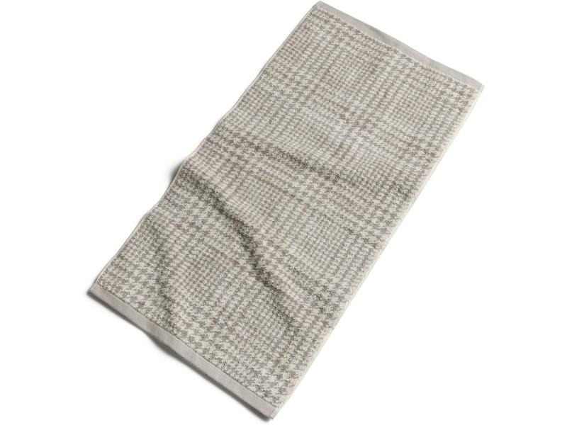 Möve Handtuch Brooklyn 50 x 100 cm, Beige/Weiss