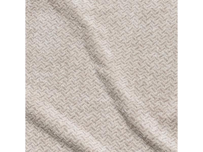 Möve Handtuch Brooklyn 50 x 100 cm, Beige/Weiss