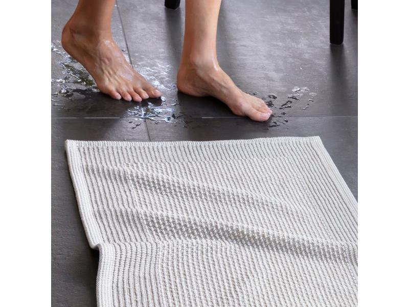 Möve Badteppich Wellness 80 x 50 cm, Beige