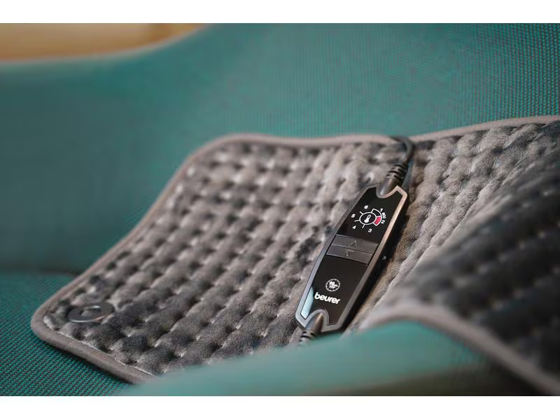 Beurer Heizkissen HK 123 XXL Cosy Grey Green Planet Netzbetrieb