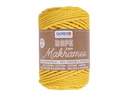 Glorex Wolle Makramee Rope gedreht 63 m x 3 mm, 250g, Senfgelb