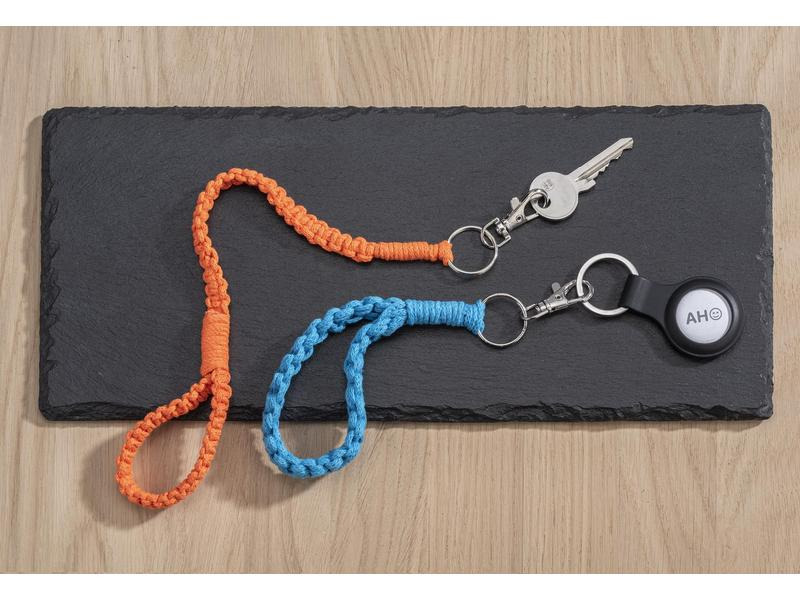 Glorex Wolle Makramee Cotton 225m x 2 mm, 250g, Neonorange