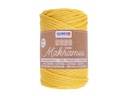 Glorex Wolle Makramee Cord gewebt 70 m x 3 mm, 250g, Senfgelb