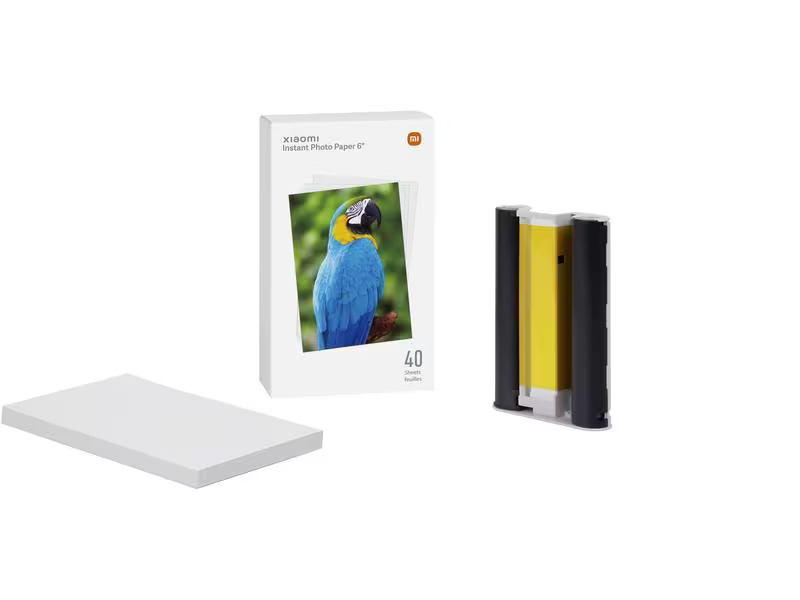 Xiaomi Fotodrucker Instant Photo Printer 1S Set Weiss