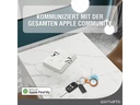 4smarts Schlüsselfinder SkyTag Slim 2er Set schwarz, weiss