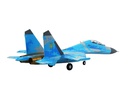 Amewi Impeller Jet XFly SU-27 50 mm Twin EDF Blau, PNP