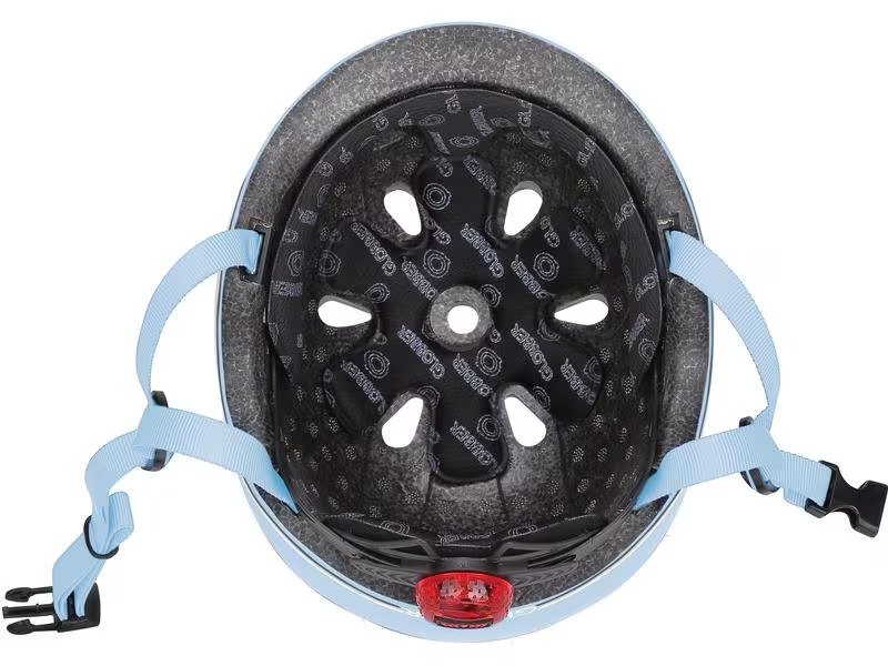 GLOBBER Helm Go Up Lights XXS/XS Pastelblau