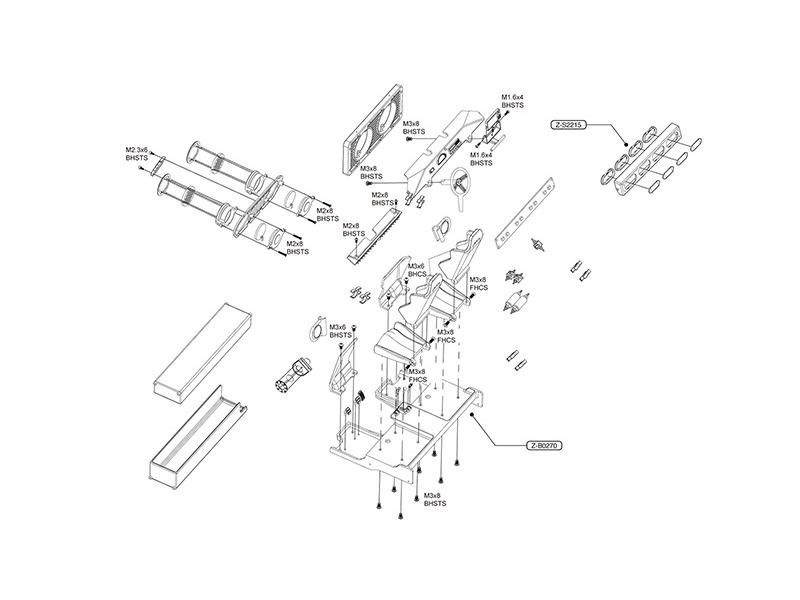 RC4WD Interieur &amp; Exterieur Anbauteile für Miller Pro Rock Racer