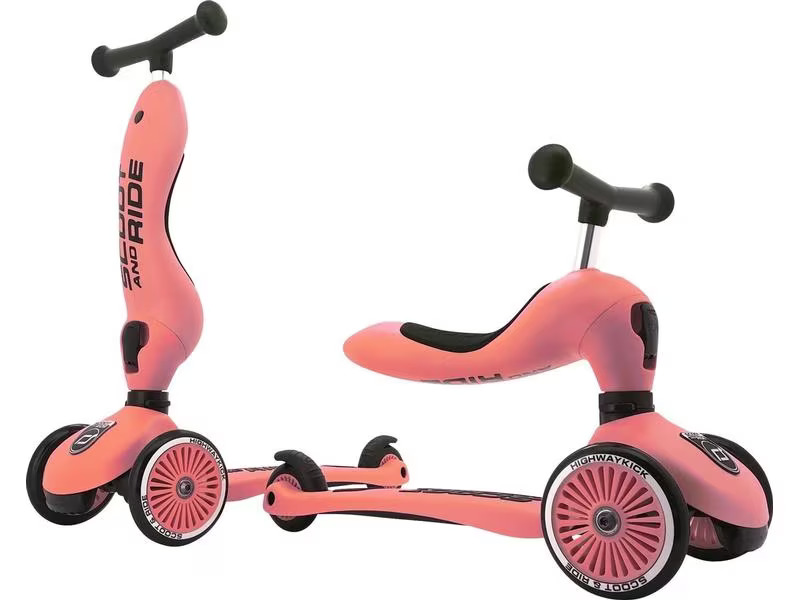 Scoot and Ride Scooter Highwaykick 1 Peach