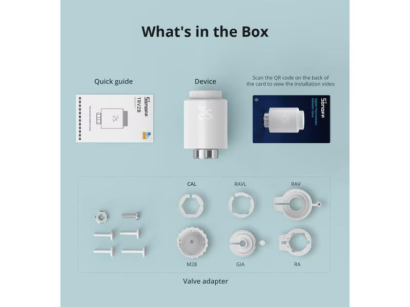 SONOFF Smarter Thermostat Radiator Zigbee