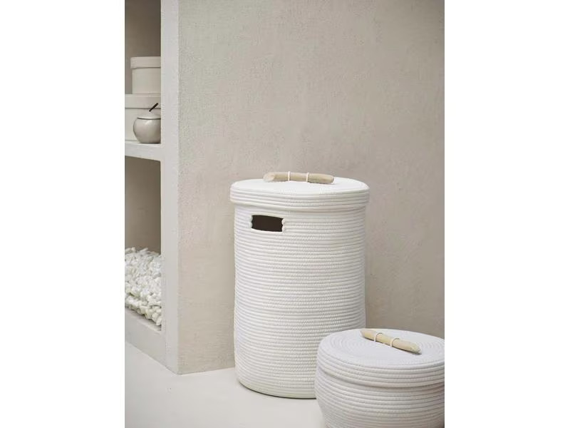 Aquanova Wäschesammler Otis 60 l, Ivory