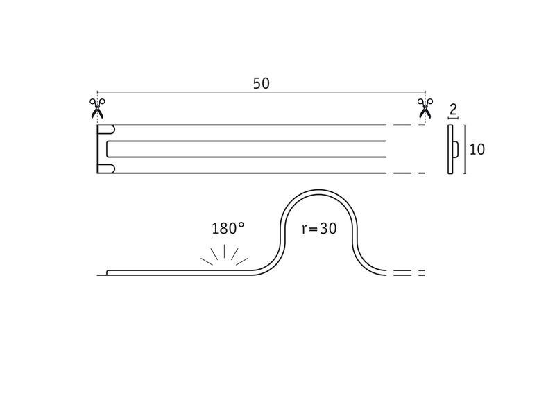 Paulmann Pro Strip Gold P150 COB 940