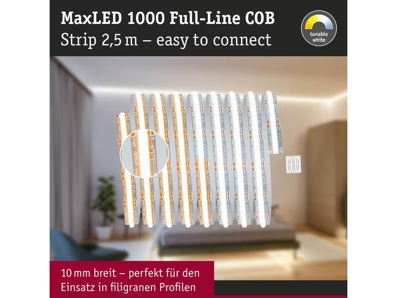Paulmann MaxLED 1000 LED Strip Full-Line COB Einzelstripe