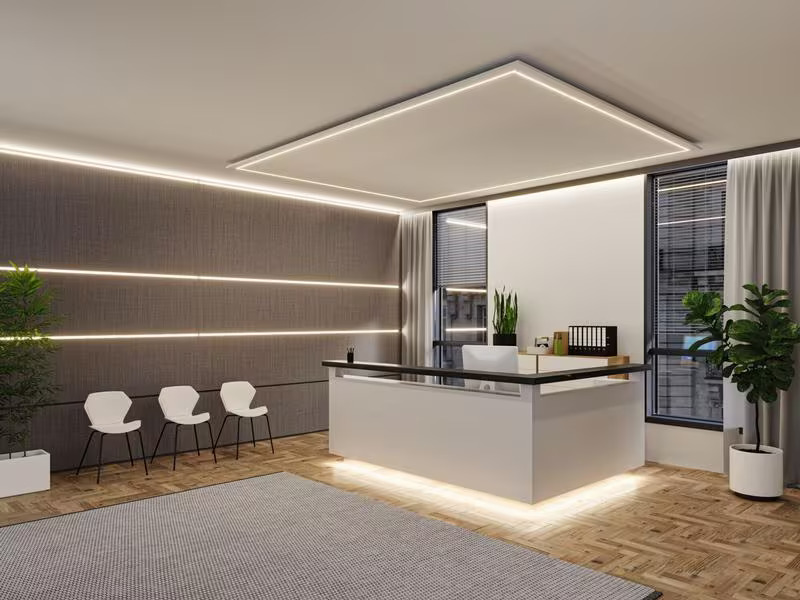 Paulmann MaxLED 500 LED Strip Full-Line COB Edge 90°
