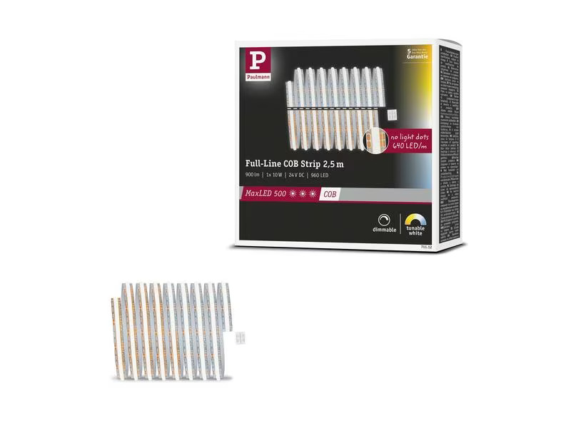 Paulmann MaxLED 500 LED Strip Full-Line COB Einzelstripe