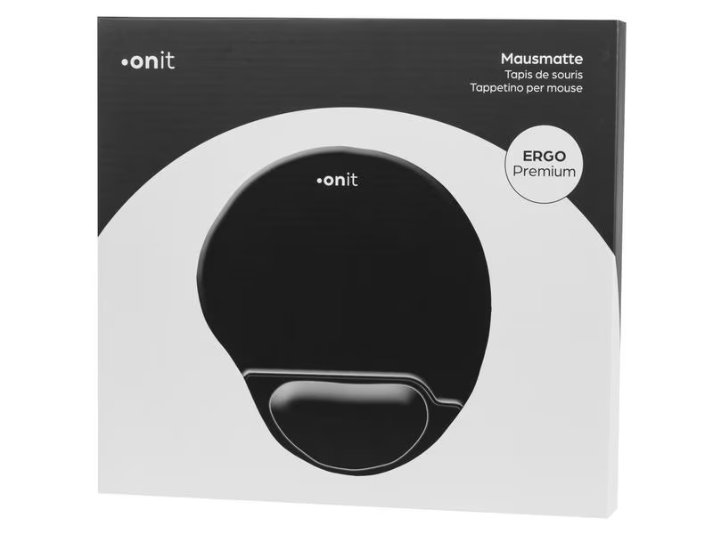 onit Mausmatte ERGO Premium Schwarz