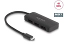 Delock 3-Port Signalsplitter USB-C - 3x DisplayPort