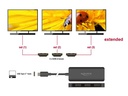 Delock 3-Port Signalsplitter USB-C - 3x HDMI