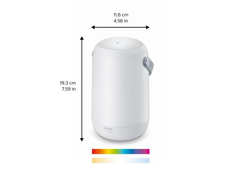 WiZ Tischleuchte 13.5W Portable Tunable White &amp; Color